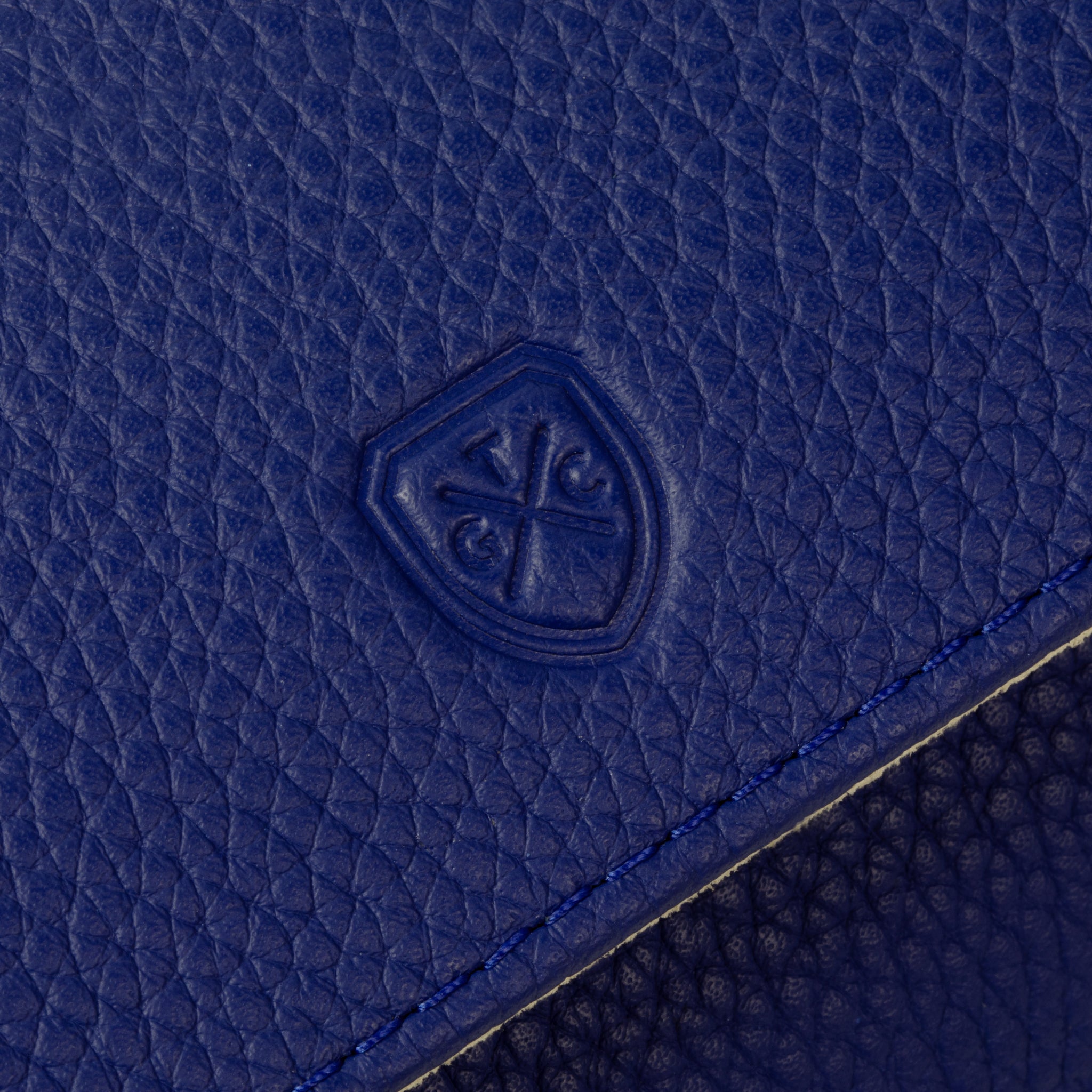 Blue Leather Watch Case