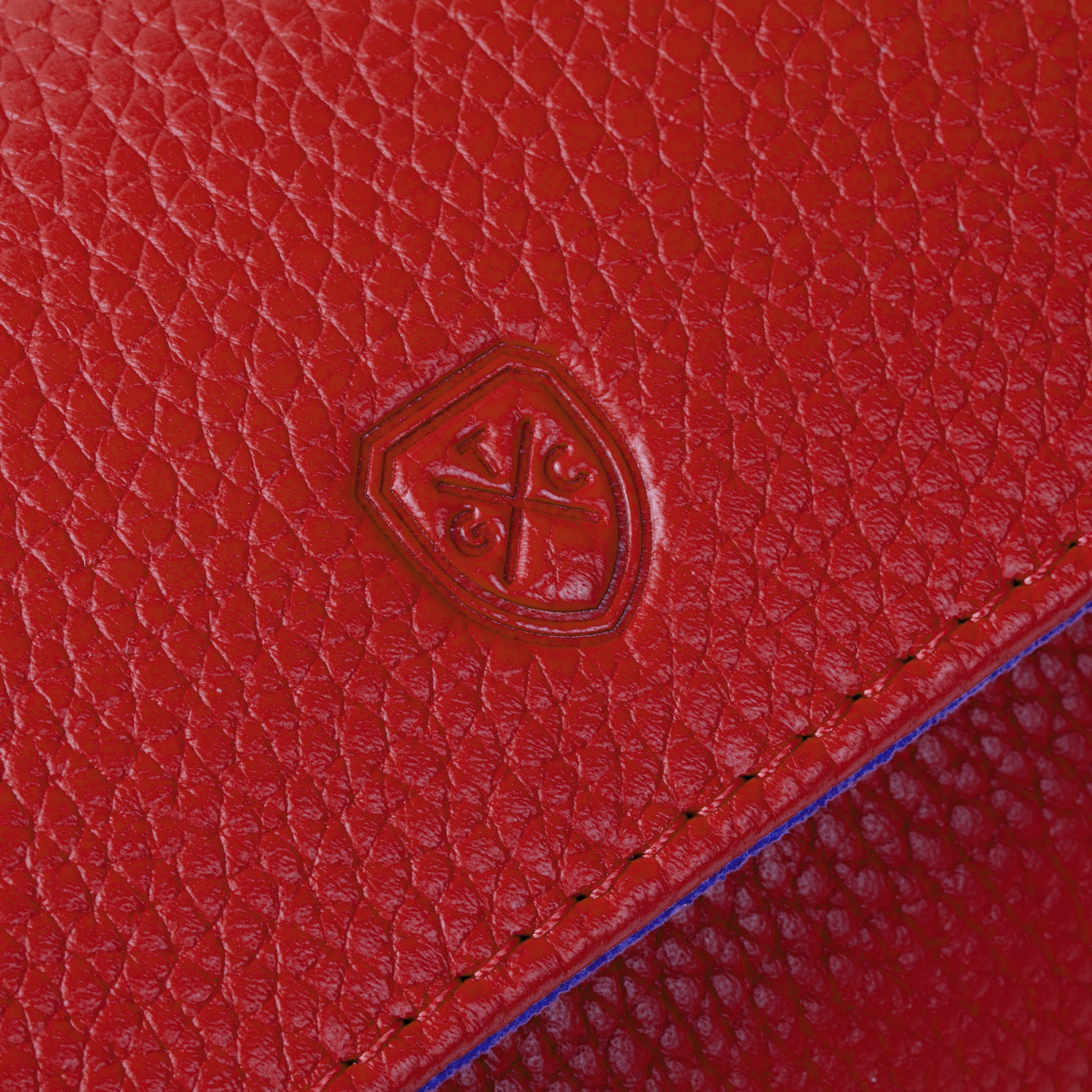 Red Leather Watch Case