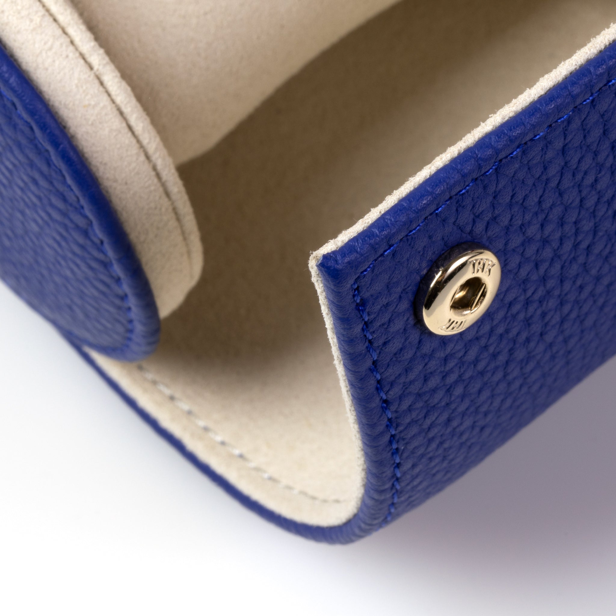 Blue Leather Watch Case