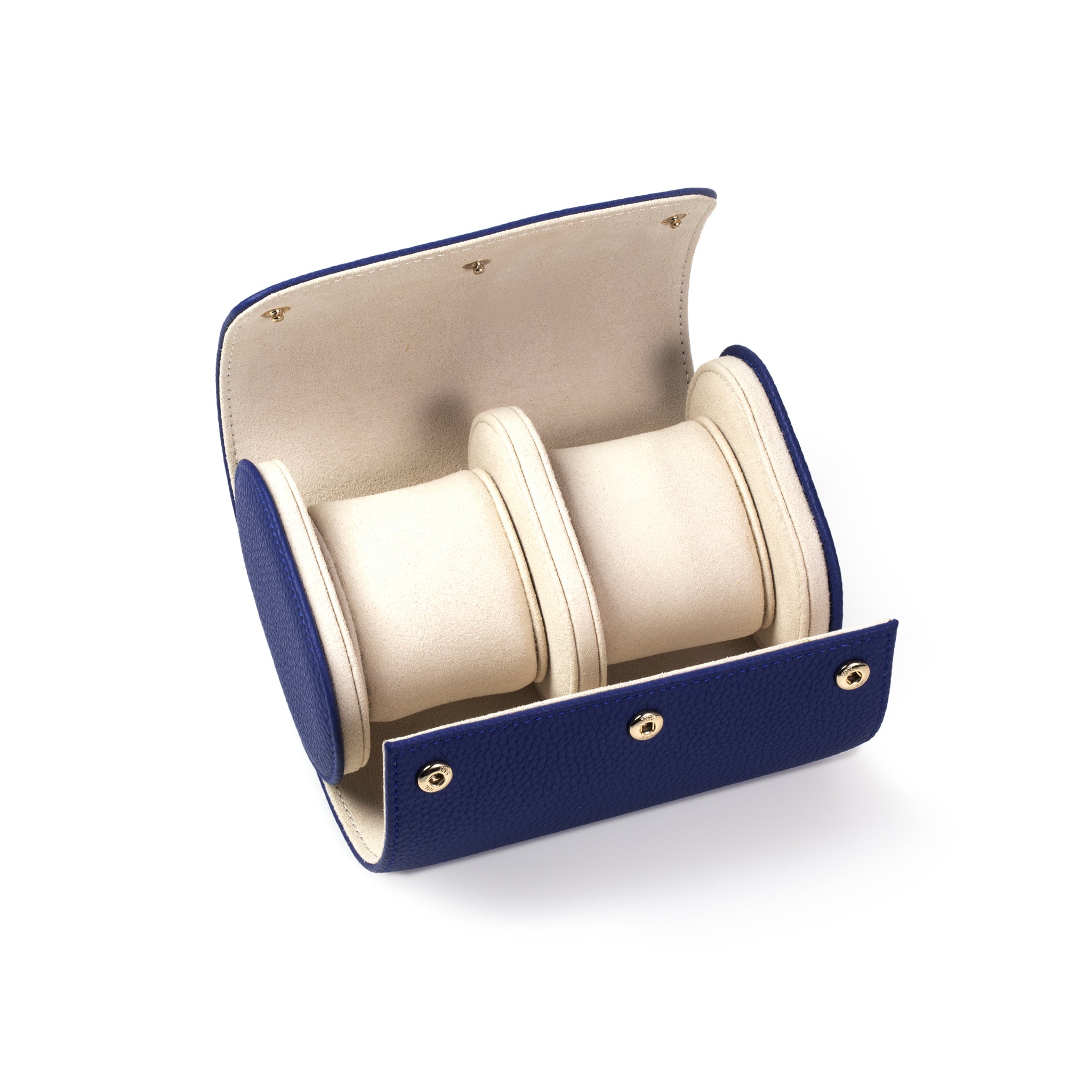 Blue Leather Watch Case