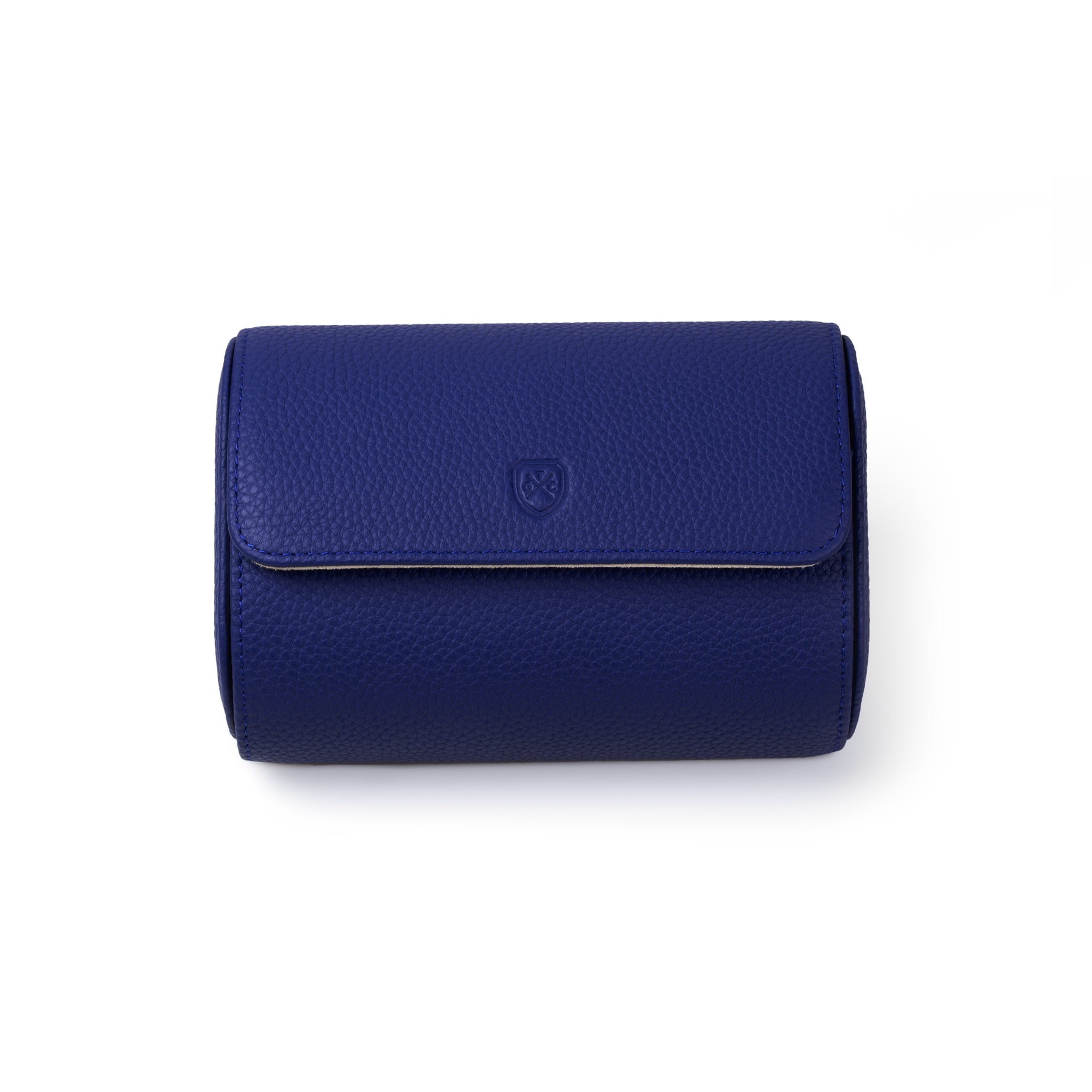 Blue Leather Watch Case